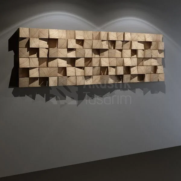 2000 Delikli Ahşap Panel
