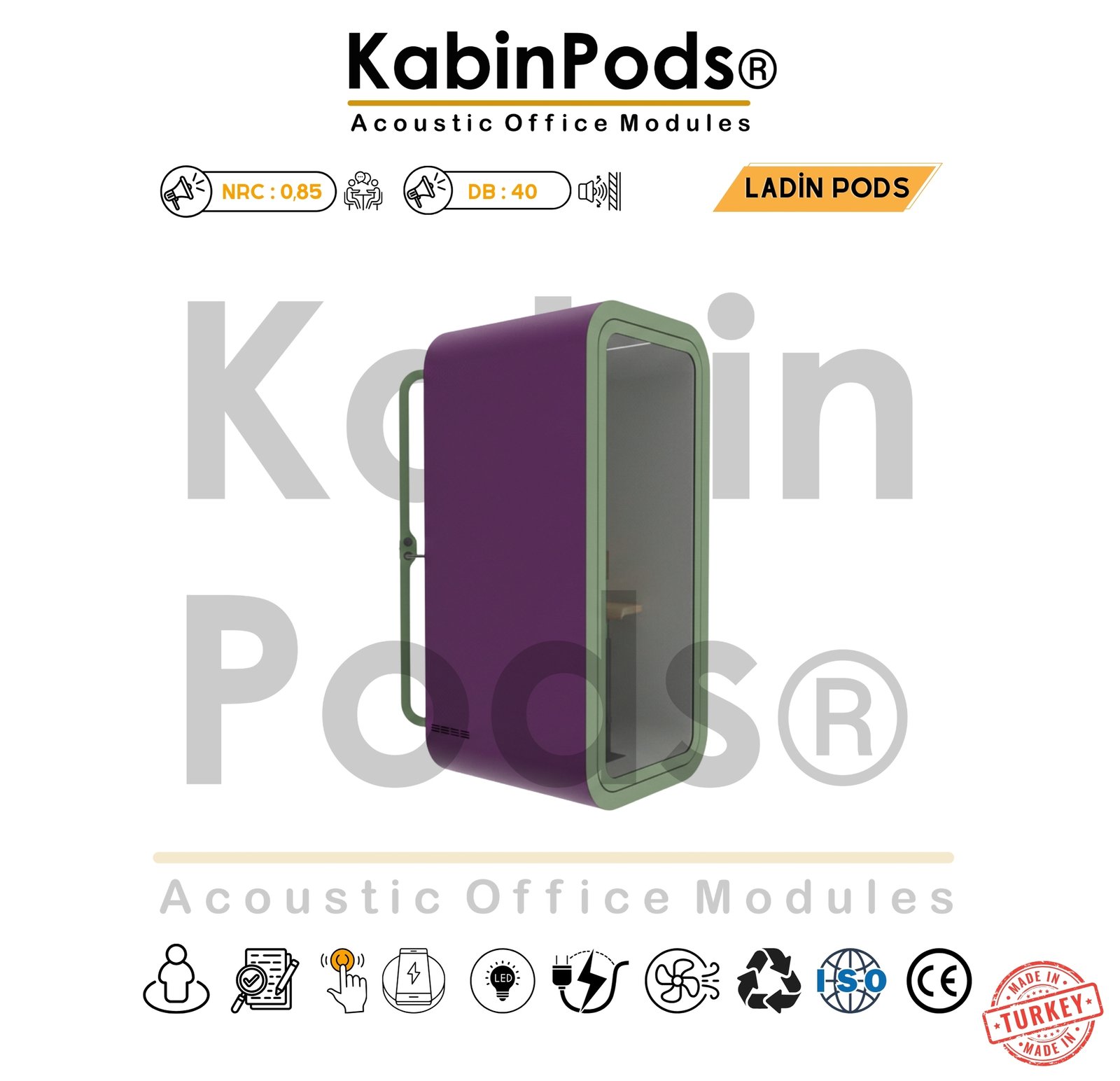 Ofislerde Telefon Görüşme Kabini Kullanımı