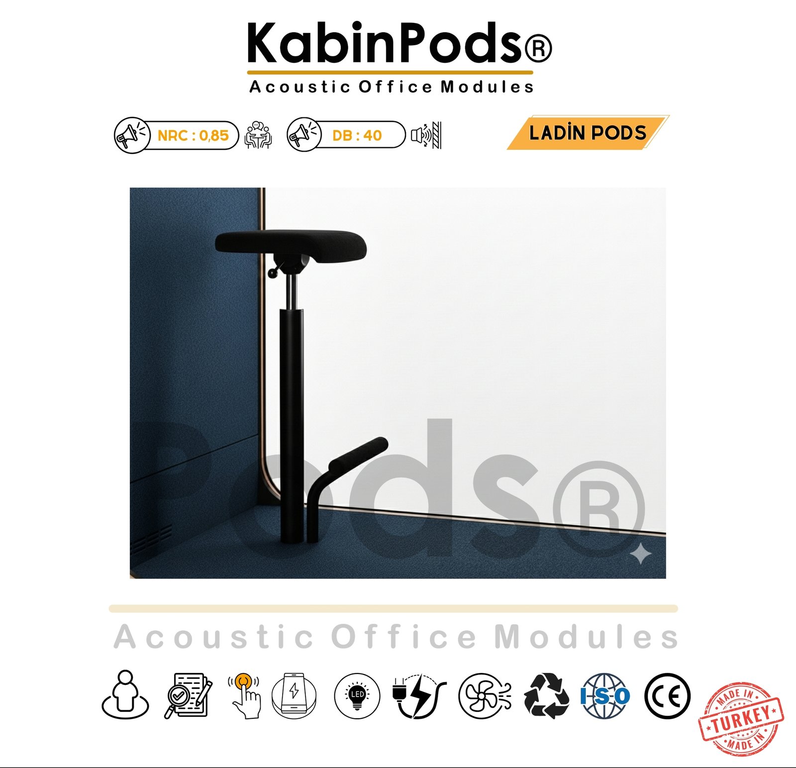 Akustik Telefon Kabini