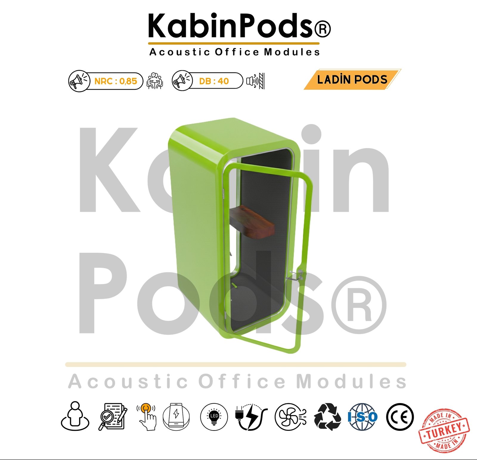 Akustik Telefon Kabini modelleri